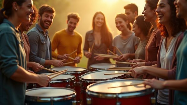 Améliorez la cohésion d'équipe avec le team building percussion